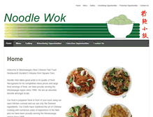 Tablet Screenshot of noodlewok.com